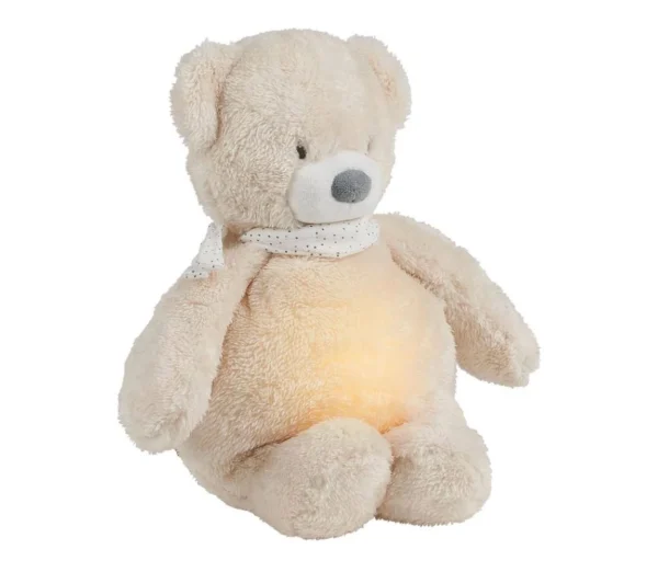 NATTOU Sleepy Bear Beige gosedjur med gråtsensor 0 m+ 1 st.