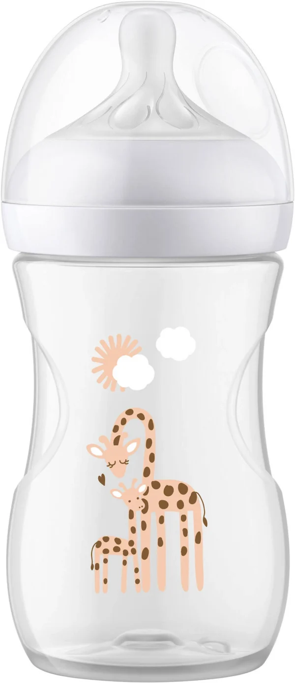 Philips Avent Nappflaska Natural Response 260 ml Giraff